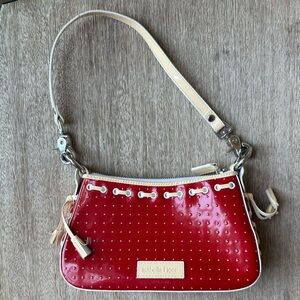 Vintage Isabella Fiori Red Patent Leather Mini Bag – Rare Y2K Find